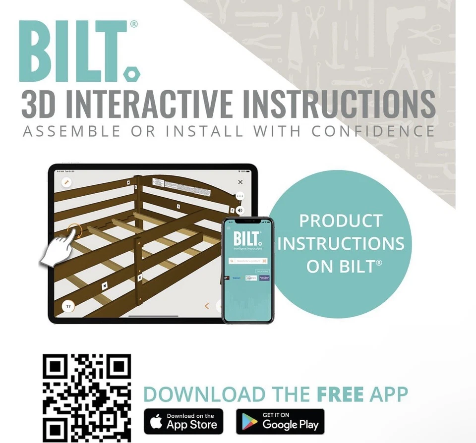 Litera de dos pisos Better Homes & Gardens WM7891 Tristat Foto 3 de 3