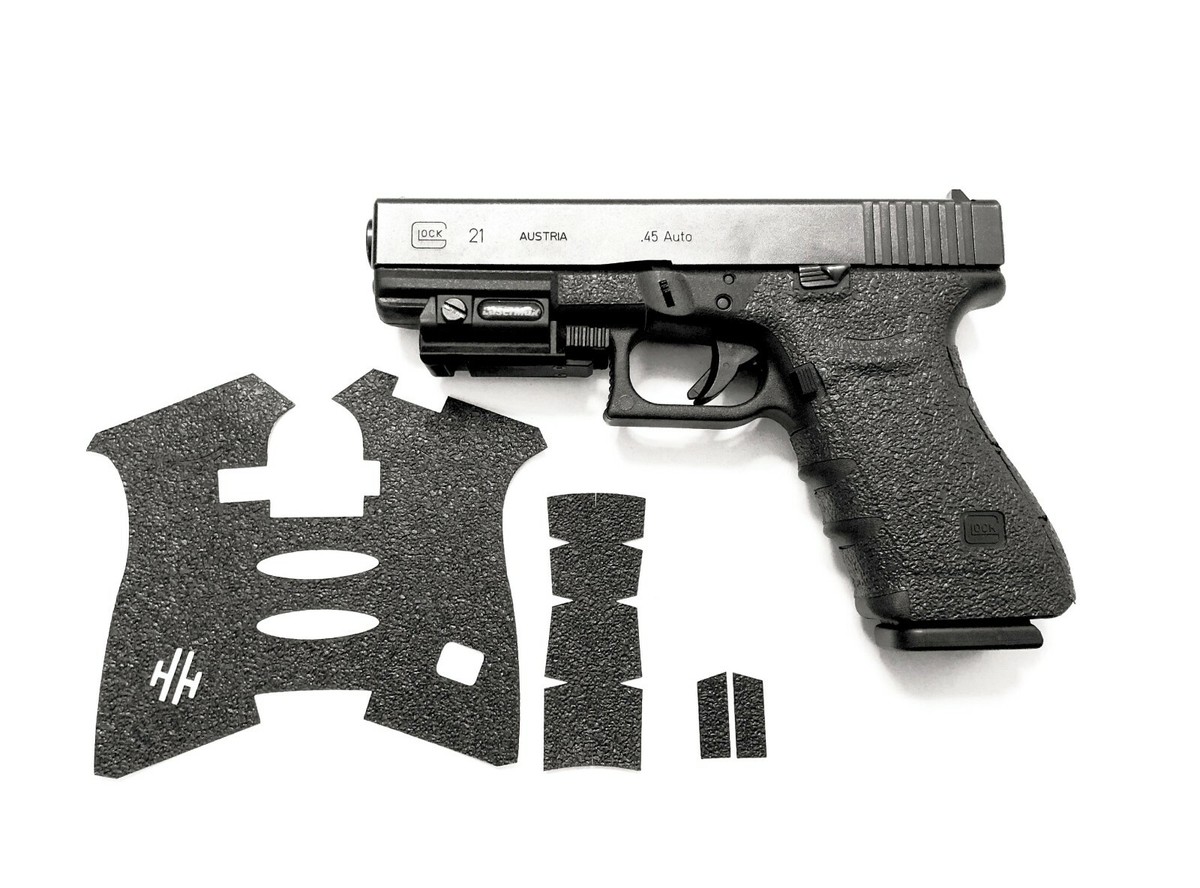 HANDLEITGRIPS Textured Rubber Grip Grip Enhancement Wrap for Glock