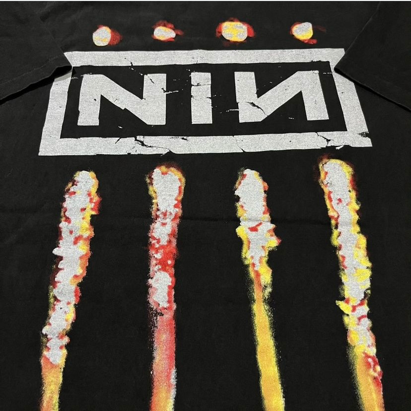 NIN Nine Inch Nails Vintage The Downward Spiral XL Single NIN Nine Inch Nails Vintage The Downward Spiral XL Single