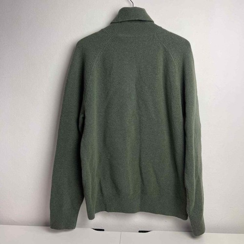 Aime Leon Dore ALD Boiled Wool Green Turtleneck Sweater FW22 Size Large NWT NEW! - Picture 7 of 10