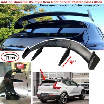 FITS 2019-2024 VOLVO XC40 REAR ROOF LIP AIRPLANE SPOILER WING 51.4'' UNIVERSAL