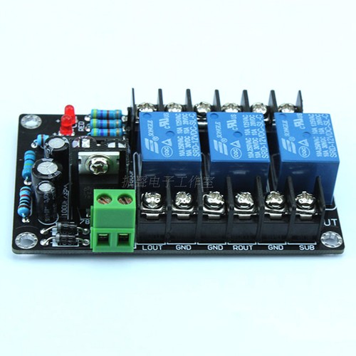 UPC1237 2.1 Kanal Audio Verstärker Lautsprecher Delay Protection Board Subwoofer - Bild 4 von 6