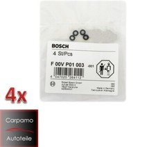 4x O-Ring Bosch F00VP01003 Leckölleitung Dieselrücklaufleitung Einspritzdüse 