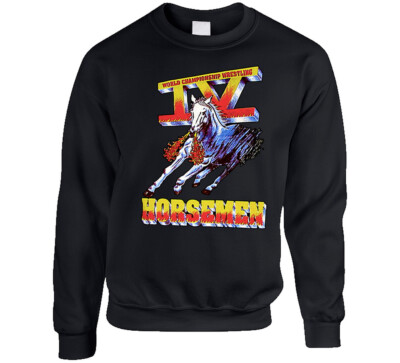 Four Horseman Retro Wrestling Crewneck Sweatshirt