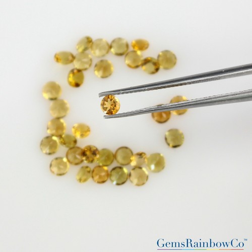 Yellow Tourmaline Round, Oval, Pear, Octagon and Baguette Faceted Loose gemstone - Picture 6 of 12