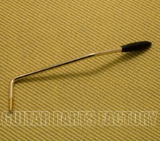 BP-0017-GB Gold Tremolo Arm for Vintage/USA Fender Strat w/Black Tip