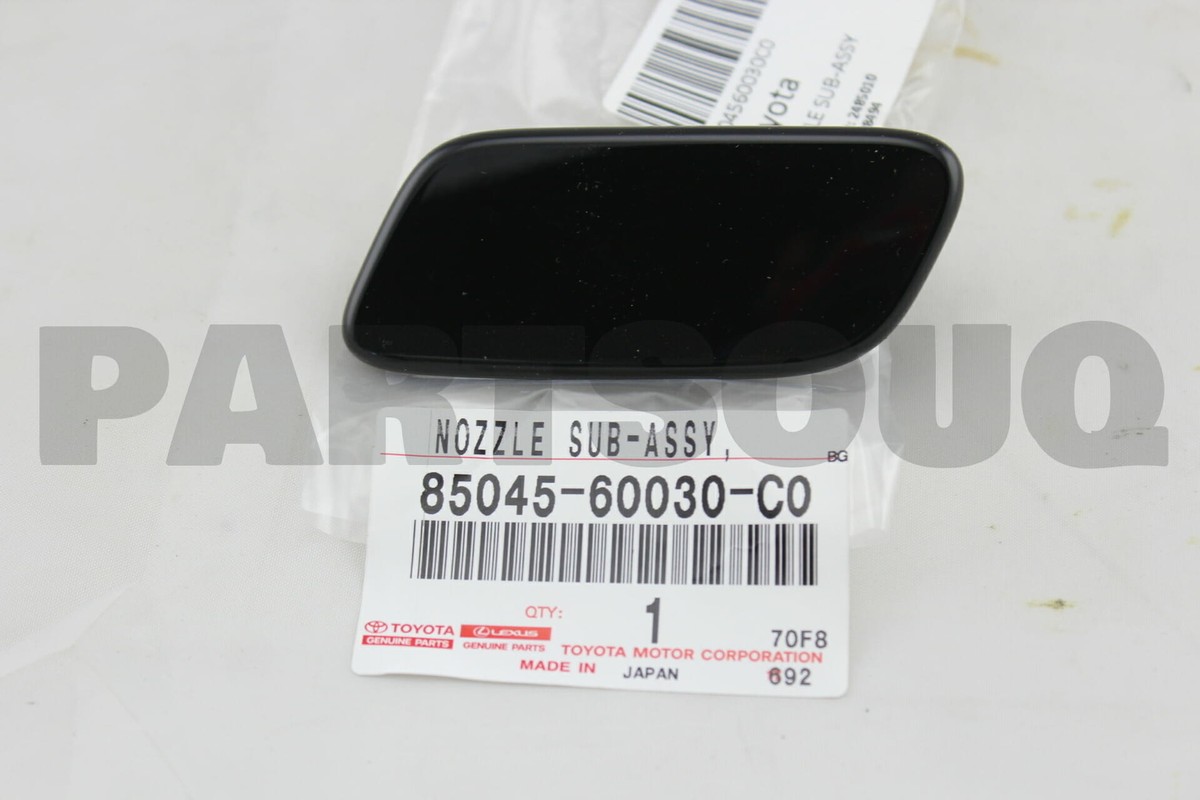 8504560030C0 Genuine Toyota NOZZLE SUB-ASSY, TYPE1 H/LAMP WASHER