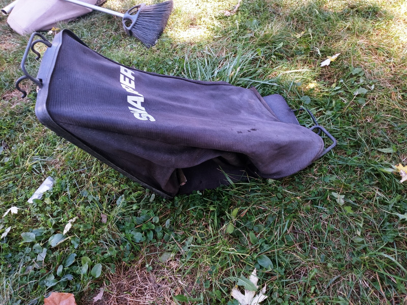 SNAPPER Grass Catcher Bag Used eBay