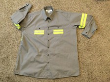 NWT Spotlite LX Unifirst High Visibility LongSleeve Shirt size 4XL 59" Chest