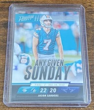 Jason Sanders 2024 Panini Prestige Any Given Sunday #AGS-JSS Miami Dolphins