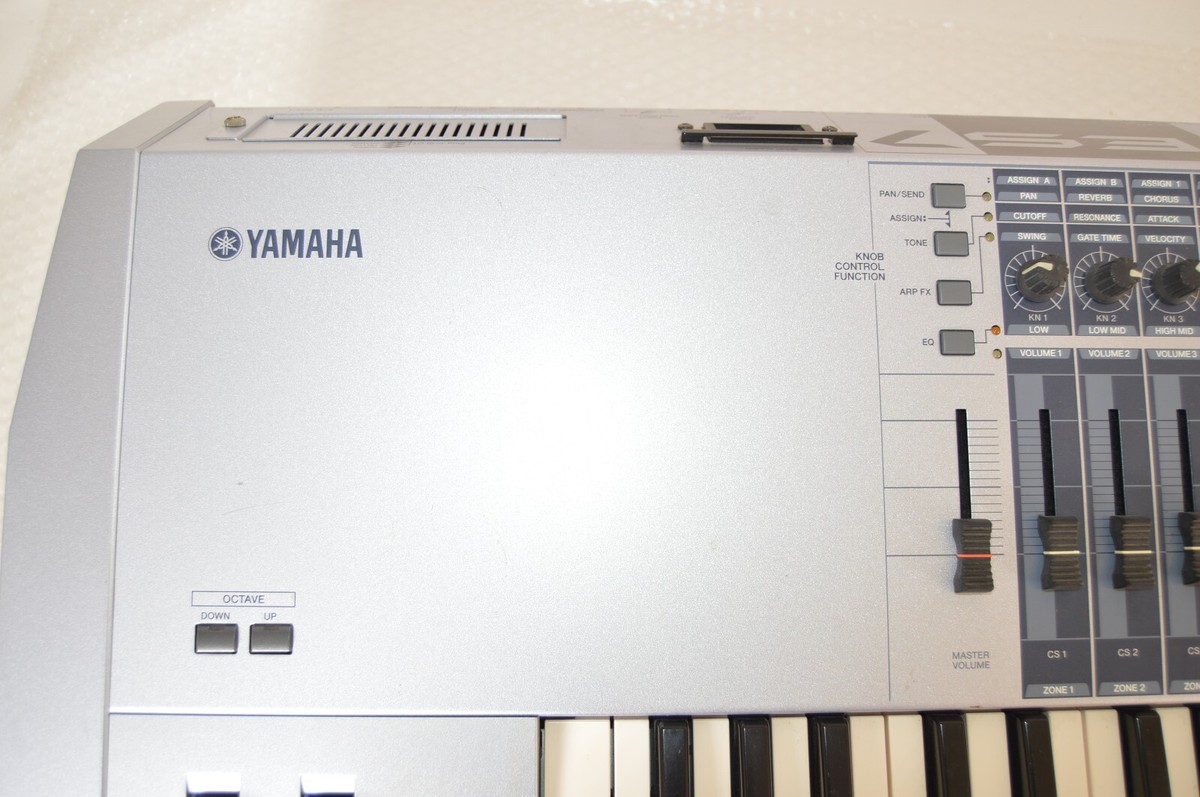 YAMAHA MOTIF ES7 76-Key Keyboard Synthesizer Excellent Tested W