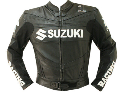 Suzuki GSXR Motorrad Herren Rindsleder Sport Motorrad Rennjacke