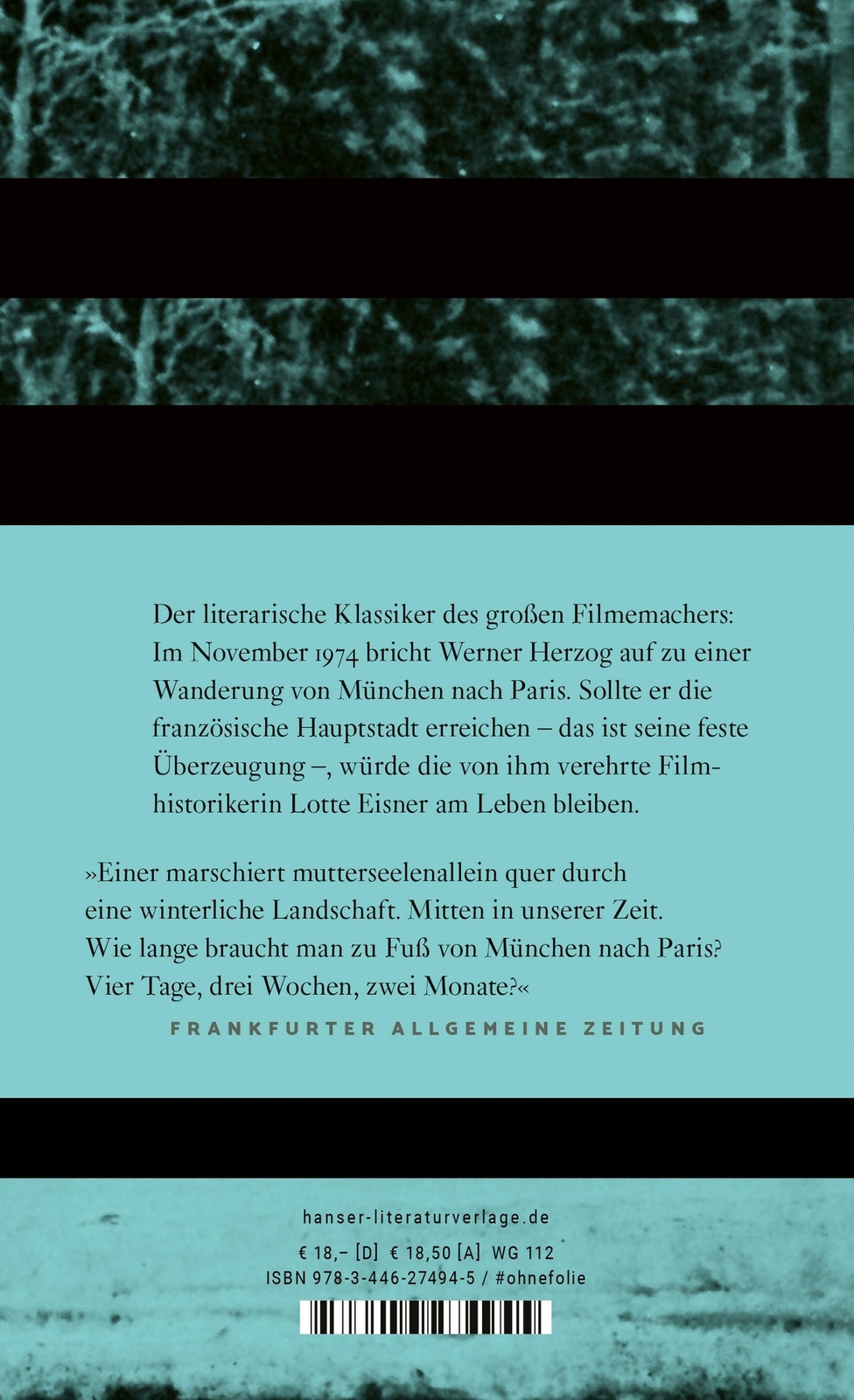 Thumbnail - Vom Gehen Eis | München-paris 23.11. Bis 14.12.1974 | Werner Herzog |