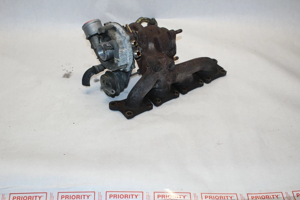 01 02 03 04 05 VW PASSAT 1.8T TURBO TURBOCOMPRESOR CON COLECTOR DE ESCAPE OEM Foto 2 de 4