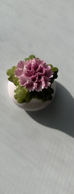 Vintage Aynsley English Fine Bone China Flower  Pepper Shaker Missing Its Mate