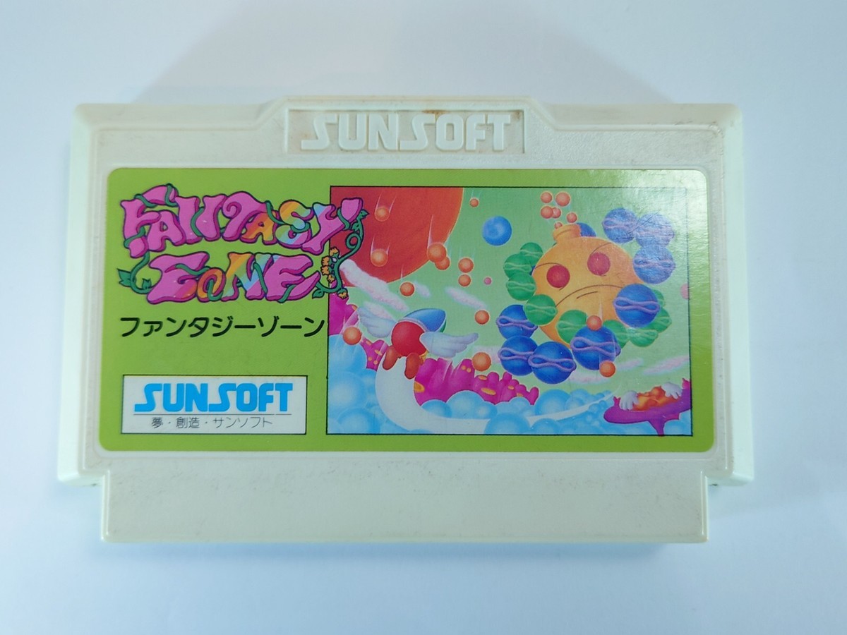 Fantasy Zone Famicom Nintendo FC NES NTSC-J Complete Japan