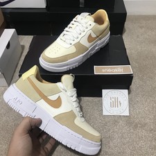 Size UK 4.5 - Nike Air Force 1 Low Pixel Sail Coconut Milk W for sale  online | eBay