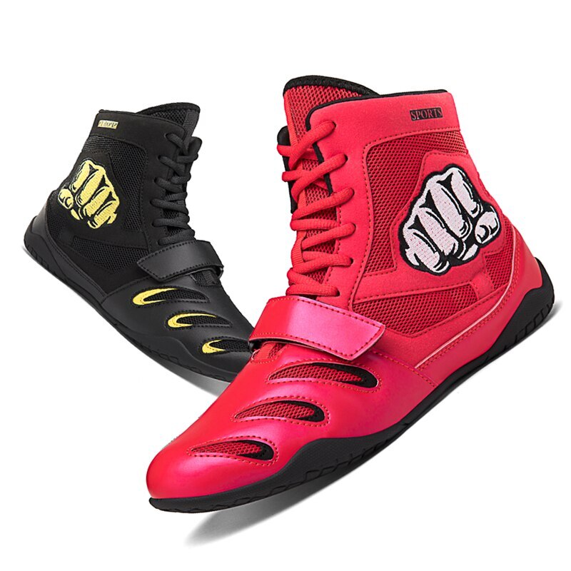 Men's Wrestling Shoes Boxing Sneakers Competition Foot