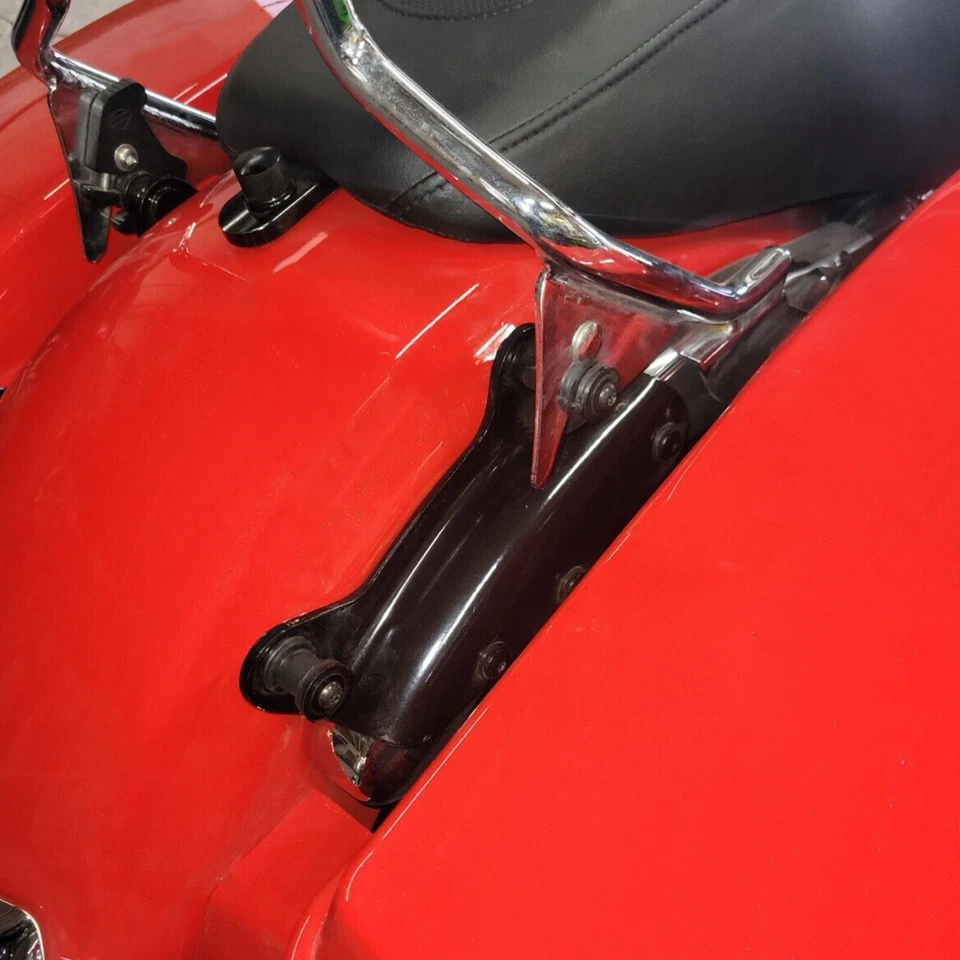 Black 4 Point Docking Hardware Kit For Harley Touring Electra Glide 2009-2013 - Image 3 of 4