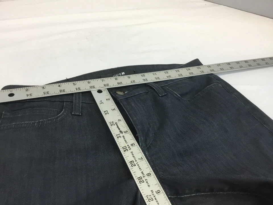Pantalones de mezclilla Joe’s talla 28 azul algodón elástico ajustados cremallera al tobillo usados una vez YGI R1-838 Foto 3 de 4