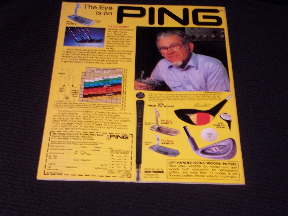 雑誌 1982 AUGUST 20 GOLF WORLD MAGAZINE - TIM NORRIS FRONT COVER - E