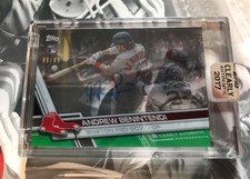 2017 Topps Clearly Authentic Baseball Cards 17