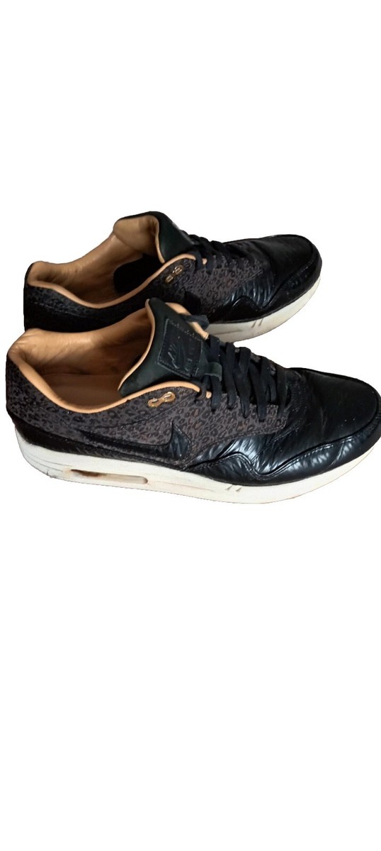 Air Max FB Woven Leopard Gold Black Trainers Size Uk 11