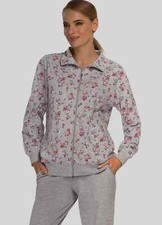 Ascafa Hausanzug grau aus 93 % Baumwolle 7 % Polyester Sommer Sweat Wellness Kur