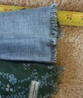 / Doriani Milano Women’s Dark Green & Gray Floral Scarf Shawl Made in Italy — photo 6
