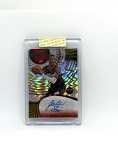 2023-24 Panini Revolution Autographs #6 Jabari Smith Jr. Auto Fractal /75 Rocket
