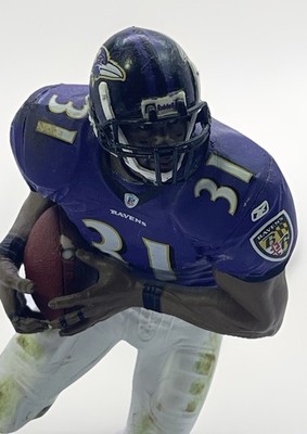 VINTAGE Baltimore Ravens Jamal Lewis #31 Running Back Figurine 2004 McFarlane