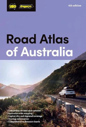 Road Atlas of Australia 6th edition by UBD Gregory's Spiral Book - Picture 1 of 1