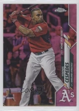 2020 Topps Chrome Update Target Home Run Derby Pink Refractor Yoenis Cespedes