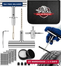 32 Pcs Flat Tire Repair Kit Tubeless Tire Patch Kit For Cars Atvs