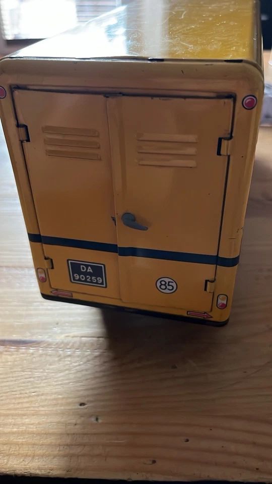 JOUSTRA CAMION BERNARD / CAMION POSTE JOUSTRA / JOUET ANCIEN / JOUET TÔLE - Photo 2/4