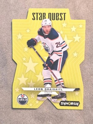 Leon Draisaitl 2019-20 Upper Deck Synergy Star Quest #SQ-10 CASE HIT SP