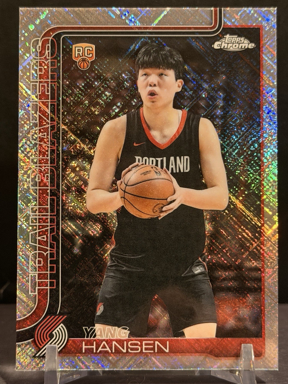 Yang Hansen RC Skylight Refractor 2025-26 Topps Chrome #266