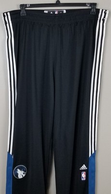 ADIDAS MINNESOTA TIMBERWOLVES WARM UP BREAKAWAY PANTS TEAM ISSUED (SIZE 4XL+2)