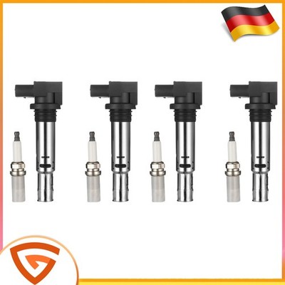 4x Zündspule Set für 1.4 TSI TFSI Audi A3 VW Golf Polo 036905100D 036905715