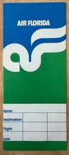 Air Florida - Miami, Florida airline ticket holder