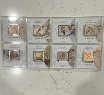 Geiger Edelmetalle Club 1 oz Silver Art Bars - /100 Complete Set 