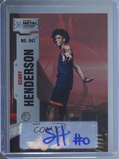 2022 Skybox Metal Universe Champions Auto Scoot Henderson #047