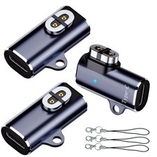 sweguard Shokz Headphone Charger Adapter 3-Pack USB C Charging 3Pack, Grey