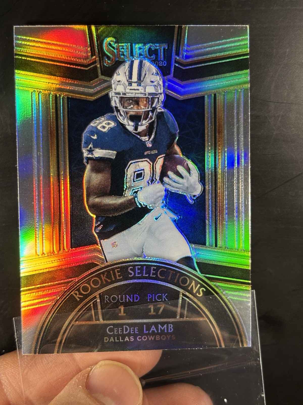 2020 Panini Select Ceedee Lamb Rookie Selections Silver Prizm Cowboys RC Rookie