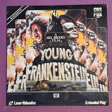 Mel Brooks Young Frankenstein Laserdisc Movie LD Black  White