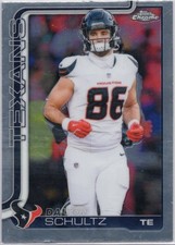 2025 Topps Chrome - Dalton Schultz #118 Houston Texans