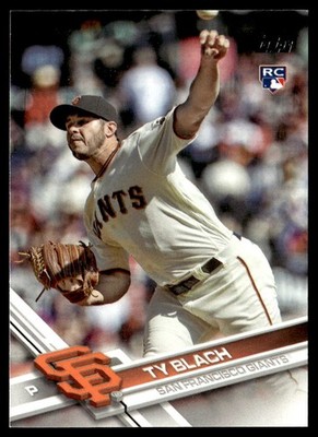 2017 Topps Ty Blach Rookie San Francisco Giants #625