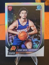 2025-26 Bowman Basketball #BRR-42 Koby Brea Red Rookie Refractor - Phoenix Suns