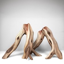 2 Piece Manzanita Driftwood Set: Aquarium  Reptile D cor