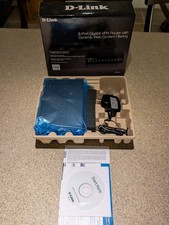 D-Link DSR-250 8 Port Gigabit VPN Router with Dynamic Web Content Filtering